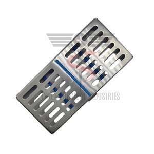 Bandeja para Casetes Dentales de Grado Médico, Manual, de Acero Inoxidable, con Certificación CE e ISO, Reutilizable, Almacenamiento Higiénico, Cierre Seguro, para Uso Clínico - Product Image 4