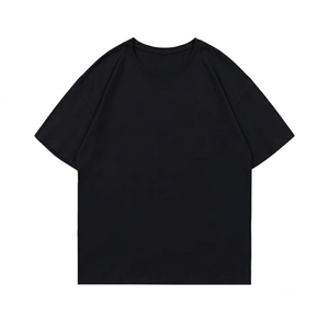 T-shirts en jersey 100 % coton 300 g pour hommes, coupe ajustée, motif léopard, écologiques, vierges, respirants, personnalisables - Product Image 1