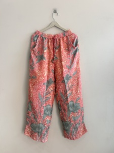 Wholesale Lot Of Long Wide Leg Sari Silk <b>Harem</b> Pants Women <b>Trouser</b> Pajama Yoga Pant - Product Image 4