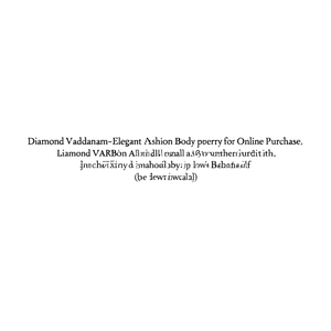 Diamond Vaddanam-Elegant Fashion Body Jewelry for Online Purchase - Product Image 1