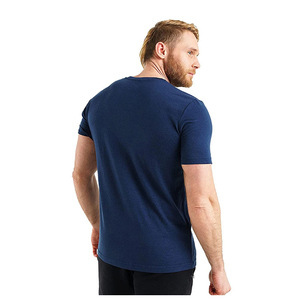 Camiseta Deportiva para Hombre de Alta Calidad, 100% Algodón, Edición Premium, OEM ODM, Corte Regular, Verano, Poliéster/Algodón, Tinte Liso - Product Image 3