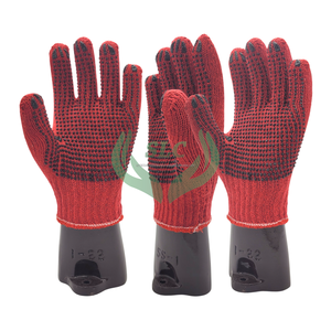 Heavy-Duty cotton liền mạch chấm găng tay an toàn đáng tin cậy dùng một lần tay bảo vệ cánh tay nhanh chóng hậu cần cho làm vườn đan - Product Image 1