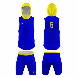 Vêtements de sport légers en polyester avec sublimation personnalisée, uniformes de compétition 7v7 pour équipes, uniformes de compétition 7v7 - Product Image 1