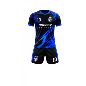 Maillot de football personnalisé pour homme, uniforme personnalisé, nom et numéro de l'équipe, impression par sublimation, séchage rapide, tricoté, 100% polyester, unisexe, adulte - Product Image 4