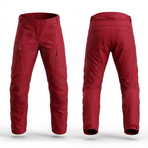 Vêtements de moto, pantalon de moto imperméable, pantalon de motard protecteur, respirant, antidérapant, équipement de moto, pantalon avec poches zippées - Product Image 6