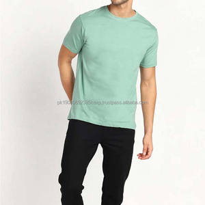 Camisetas de Moda para Hombre al por Mayor, Personalizadas, 220g, 100% Algodón, Color Sólido, Corte Holgado, Tallas Grandes - Product Image 4