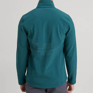 Chaqueta Softshell Ecológica y Transpirable con Cuello Alto y Logotipo Personalizado a Precio de Fábrica para Ropa de Trabajo - Product Image 4