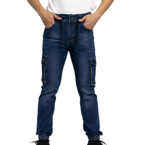 GENERSA SPORTS Jeans Rectos Ligeros de Alta Calidad para Hombre, Estilo Hip Hop Urbano, Lavado Enzimático, Pana 100% de Alta Calidad - Product Image 1