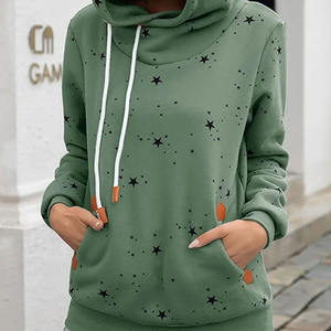 เสื้อฮู้ดดี้สีพื้นสำหรับฤดูหนาว ขายตรงจากโรงงาน เสื้อฮู้ดดี้ผู้หญิง ระบายอากาศได้ดี - Product Image 2