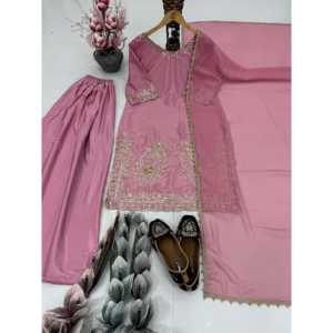 ชุดบนสุดและ dupatta ที่สวยงามสำหรับผู้หญิงสำหรับงานปาร์ตี้ในโอกาสพิเศษ - Product Image 2