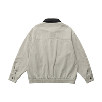 Nouvelle arrivée, veste pour homme personnalisée, style rétro, col rabattu, design tendance, style vintage, veste ample pour homme, pour l'extérieur