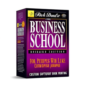 L'école d'affaires de l'auteur Robert T. Kiyosaki, livre broché personnalisé avec couverture souple, impression de livres - Product Image 2