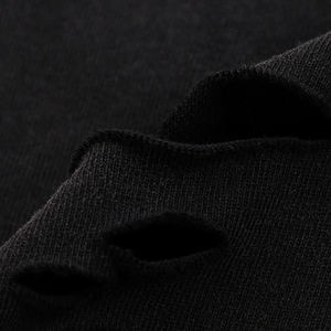 เสื้อยืดแขนสั้นทรงบ็อกซี่โอเวอร์ไซส์ สีพื้น สไตล์มินิมอล ลุคเท่ๆ แบบดิสเทรส สำหรับผู้ชายและผู้หญิง รุ่น Snow Wash - Product Image 5