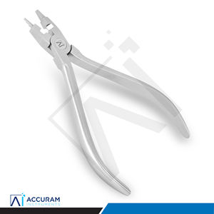 Alicates Kim de Ortodoncia Accuram, Alicates de Doble Propósito para Cortar y Doblar Alambres, Acero Inoxidable, Instrumento Quirúrgico Dental Manual, con Certificación CE - Product Image 2