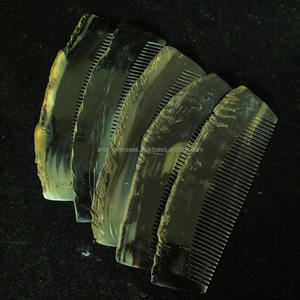 Peine de cuerno de buey hecho a mano de lujo Premium para hombres y mujeres peine de cuidado del cuero cabelludo de crecimiento de cabello Natural - Product Image 3