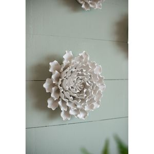 Handmade D9.3x3\" <b>Flower</b> <b>Wall</b> Hanging Decor Elegant Floral Design for Home Decorations - Product Image 1