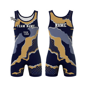 Medias DE LUCHA sublimadas de poliéster personalizadas, camiseta para niños/hombres, ropa elástica para artes marciales, venta al por mayor, talla grande lavada - Product Image 1