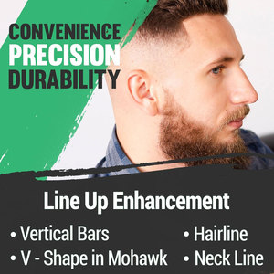 Enhancement Klutch Card for <b>Beard</b> and Line Up Precision Grooming Tool for Sharp <b>Beard</b> Shaping Hairline <b>Detailing</b> Edges Outlining - Product Image 4