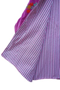 Veste tissée artisanale A2ZCraft en velours d'été avec broderie Suzani, col rond, boutons recouverts, respirante, pour l'automne et l'hiver, 100% coton - Product Image 6