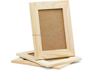 Support de table rustique moderne BabyBliss pour cadre de nom et données de naissance, taille personnalisée, en bois, gravé, pour détails de naissance, coffret cadeau pour chambre d'enfant - Product Image 5