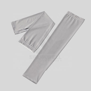 SPARKWELL INDUSTRY Manchettes de bras unisexes noires anti-UV à séchage rapide en Spandex et Polyester, adaptées aux adultes, pour la protection cycliste, kits de cyclisme - Product Image 5
