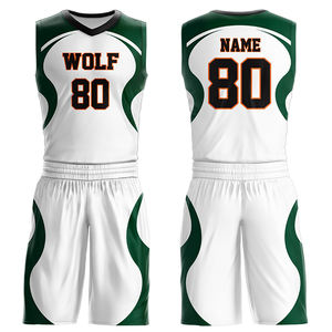 Uniforme de Baloncesto Deportivo Unisex Personalizado, Nuevo Diseño para Clubes y Equipos, Transpirable, Antibacterial, Tallas Grandes, MOQ Bajo - Product Image 2