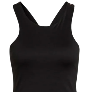 Vestido de Tenis Negro para Mujer, Falda Deportiva de Poliéster, Ropa para Entrenamiento Atlético, Ropa Deportiva de Alto Rendimiento - Product Image 2