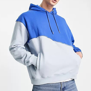 Sweat-shirts à capuche amples en coton mélangé pour hommes, col rond, coupe oversize, vêtements pour hommes, tailles S-3XL - Product Image 5