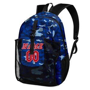 Travel Waterproof Customizable Gym Sport Bag Outdoor Sublimated Football <b>Backpack</b> Nylon 30-<b>40L</b> Capacity High Quality - Product Image 2