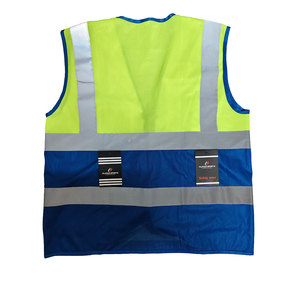 เสื้อกั๊กนิรภัย Hi VIS สะท้อนแสงเสื้อกั๊กรักษาความปลอดภัย - Product Image 2