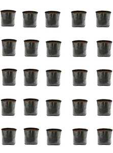 Sacs de culture en tissu non tissé de 18 gallons avec bord noir et trous de drainage pour la plantation de légumes et de fleurs - Product Image 4