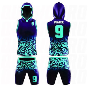 Uniforme de Fútbol 7v7 sin Mangas con Diseño Único, Impresión de Logotipo Personalizado, Uniforme de Compresión Sublimado 7 contra 7 - Product Image 1