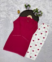 Nouvelle collection : Tissu en rayonne/coton imprimé numérique effet riche, style ethnique indien pour femmes, idéal pour les fêtes, en stock, vente en gros, Surat 85507 KC006