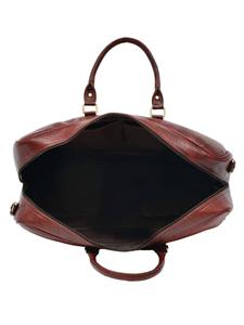 Sac de voyage de luxe en cuir imperméable pour le sport et la gym, avec doublure en polyester et grande capacité 2026 - Product Image 5