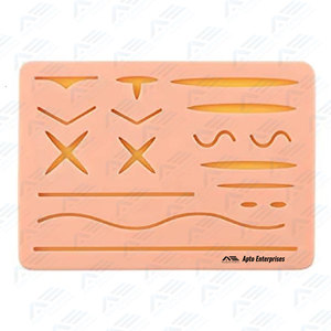 Kit de suture Tampon de formation à la couture en silicone pour la pratique de la suture Étudiants en médecine Kit de suture Instruments médicaux Équipements médicaux - Product Image 6