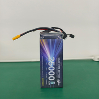 Batterie UAV haute énergie 300 Wh/kg 25000 mAh 22,2 V, grande capacité, longue durée de vol, batterie lithium-ion semi-solide pour drone/UAV
