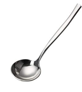 Cuchara de sopa de acero inoxidable, cubiertos de mango largo, tamaño personalizado, cuchara de sopa de acero inoxidable de alta calidad - Product Image 1