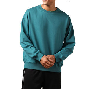 Sweat-shirt décontracté d'hiver de haute qualité 100% coton, coupe ample, construction légère, toucher doux, col rond confortable - Product Image 1