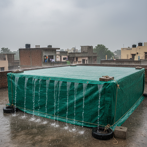 Bâche de protection contre les fuites de toiture pour chantier de construction, bâche de protection contre les intempéries, bâche de réparation de fuites de toiture, bâche imperméable - Product Image 5