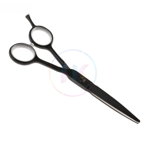 Tijeras de Barbero para Zurdos con Revestimiento de Papel Negro, Venta en Línea, Bajo MOQ para Suministro al por Mayor de Herramientas de Peluquería - Product Image 2