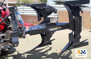Arado Reversible Hidráulico Ashok Metal Works para Tractor Agrícola, Construcción de Acero Suave, Uso en Suelos Duros - Product Image 3