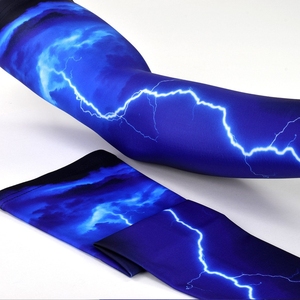 Mangas de compresión con protección UV para brazos, personalizables con logo, para deportes, ciclismo, baloncesto, ropa deportiva, conjunto de protección de talla grande. - Product Image 6