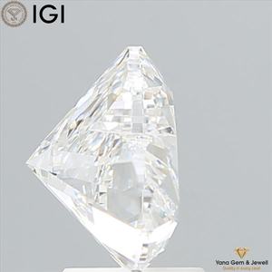 3,50 CT Bright Love CVD Lab Grown Heart Cut Diamante suelto 8,97 MM E Color VS1 Clarity IGI Certificado para anillo de corazón capturado - Product Image 3