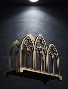 Servilletero de Metal con Diseño de Arco de Catedral Gótica, Texturizado, para Cocina y Comedor, Venta al por Mayor - Product Image 5