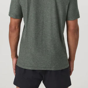 Camiseta de Hombre con Diseño de Logotipo Personalizable, Manga Corta, Diseño Casual y Elegante para la Colección de Verano / Cuello Redondo 2026 - Product Image 5