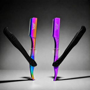 JRL Gold & Black Magnetic Luxury Stainless Steel Manual <b>Straight</b> Edge <b>Razor</b> with Custom Logo for Professional Barbers Beard Care - Product Image 6