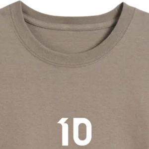 เสื้อยืดคอตตอนรีไซเคิลสำหรับผู้ชาย สีซินเดอร์ เป็นมิตรกับสิ่งแวดล้อม คุณภาพพรีเมียม คอกลม แขนสั้น สไตล์ลำลอง ใส่ได้ทุกวัน เหมาะกับสตรีทแวร์ - Product Image 5