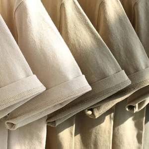 T-shirt en coton 100% de haute qualité pour homme, coupe classique, col rond, tricoté, imprimé personnalisé, lourd, anti-froissement, séchage rapide - Product Image 2