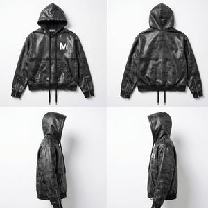 Sweat-shirt à capuche personnalisé en coton 100% pour homme, imprimé intégral, style streetwear, coupe classique, en molleton, avec graphisme 3D - Product Image 6