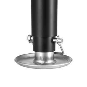 Martinetto a cavalletto per rimorchi con capacità di carico dinamica di 5000 libbre, maniglia verticale da 15 pollici e piedino rettangolare per rimorchi da carico e utility - Product Image 3